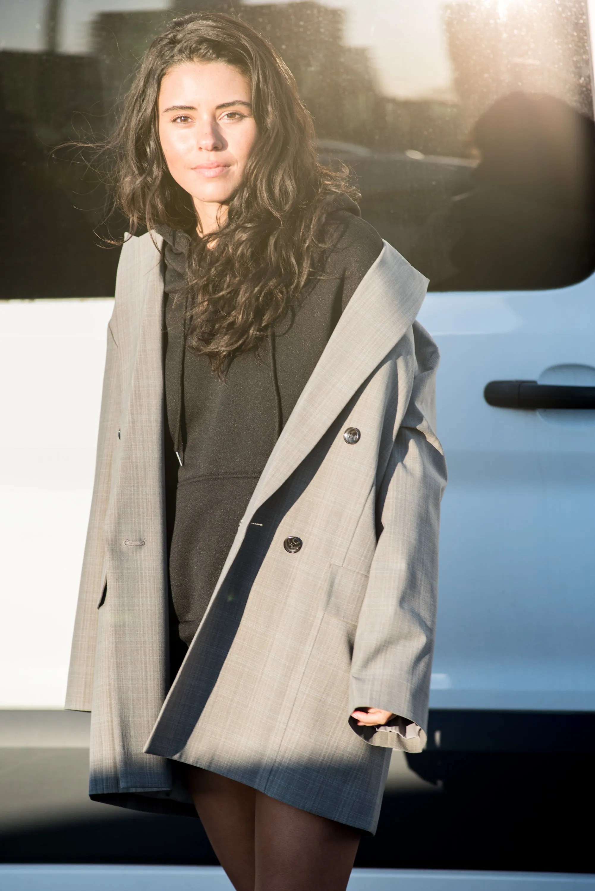 Sustainable Oversized Double-breasted Blazer
