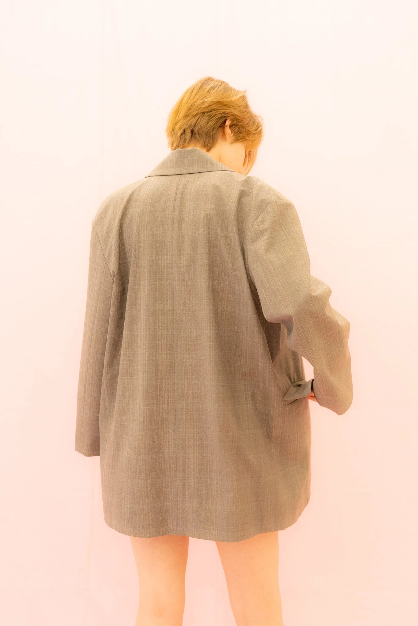 Sustainable Oversized Double-breasted Blazer