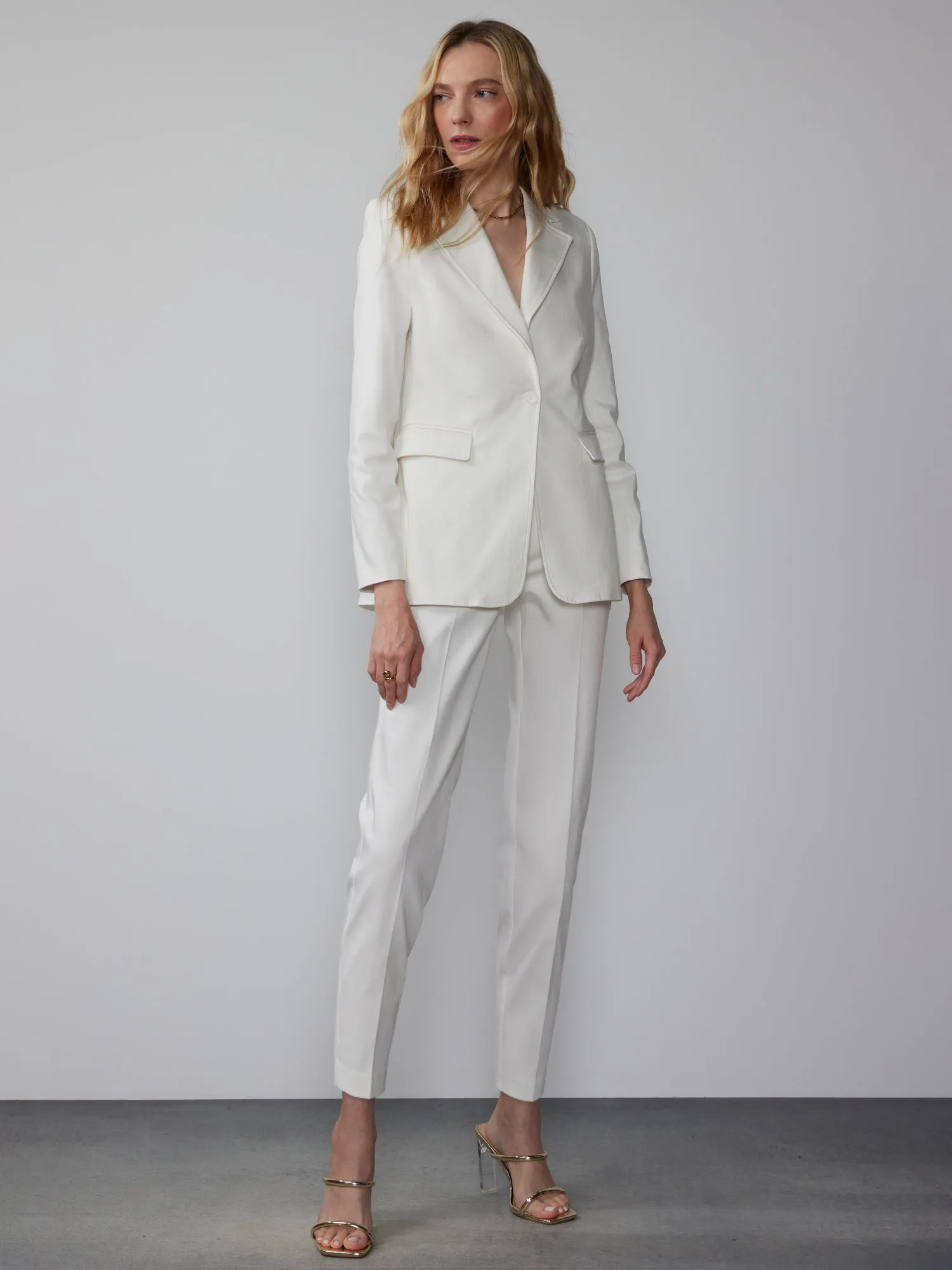 Tall Notch Lapel Sculpted Blazer
