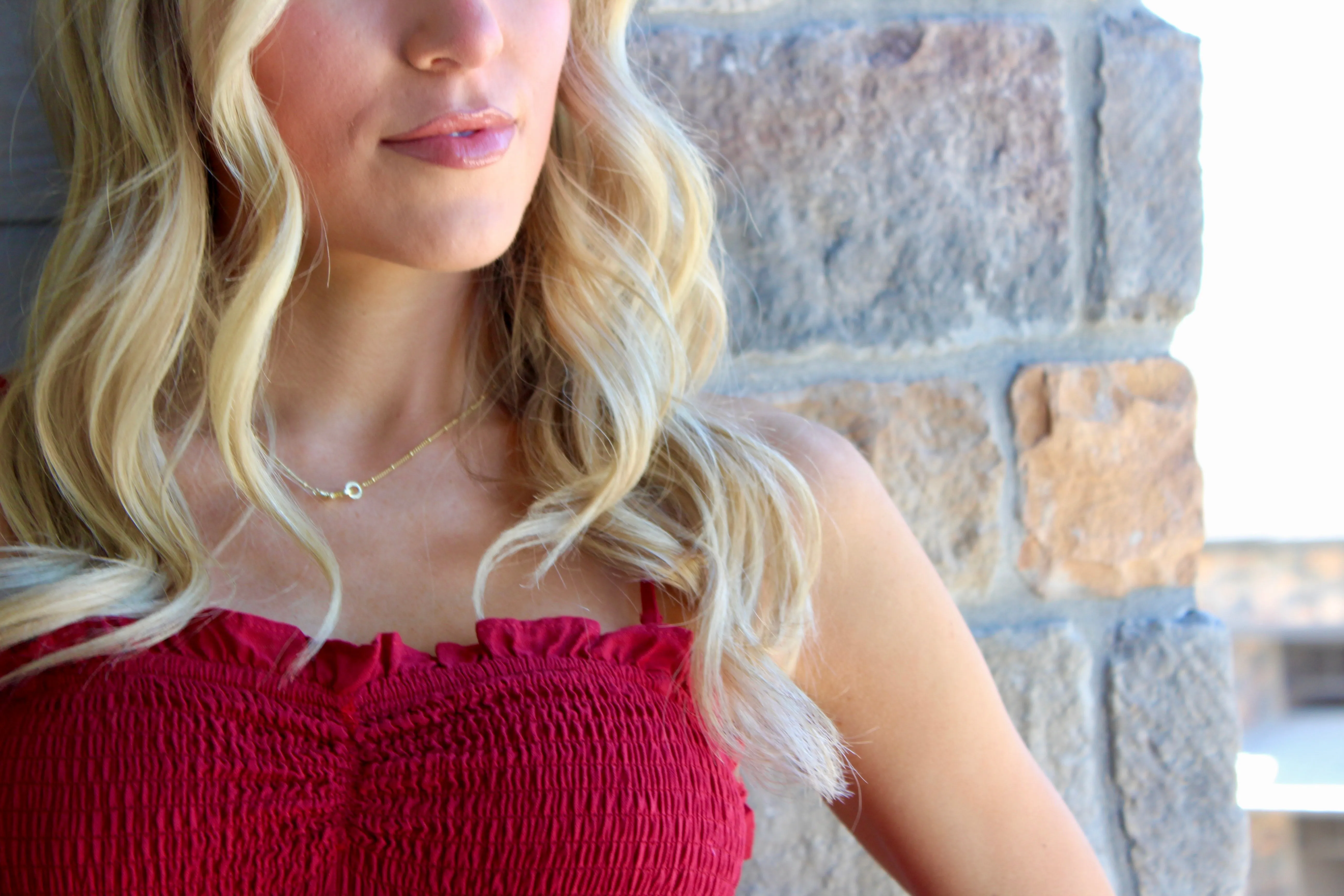 Tasha Red Salsa Jumpsuit