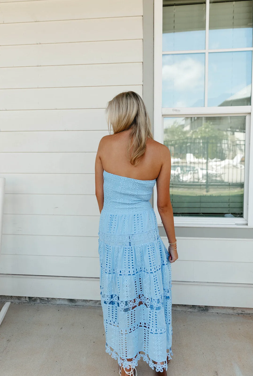 Teagan Midi Dress - Chambray