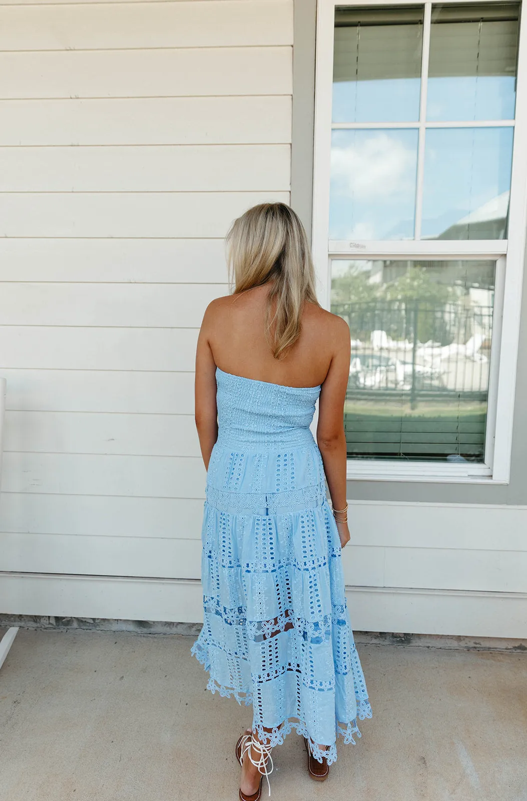 Teagan Midi Dress - Chambray