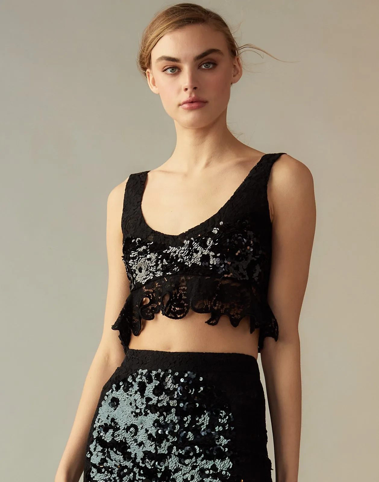 The Cosmo Sequin Top