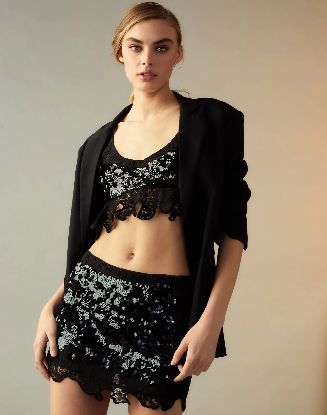 The Cosmo Sequin Top