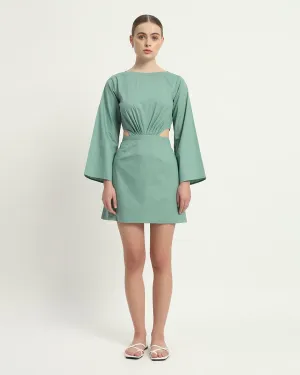 The Eloy Mint Cotton Dress