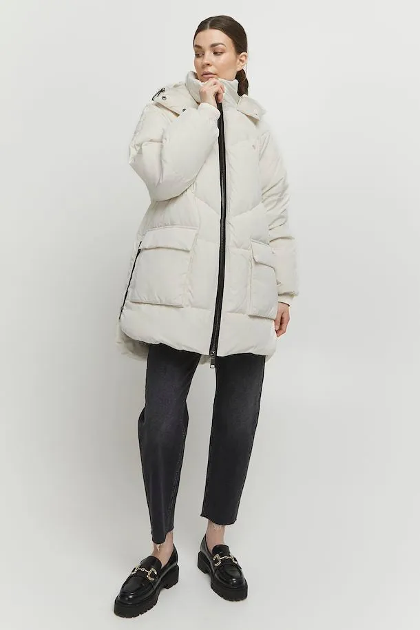 The Kae Puffer Coat - Birch