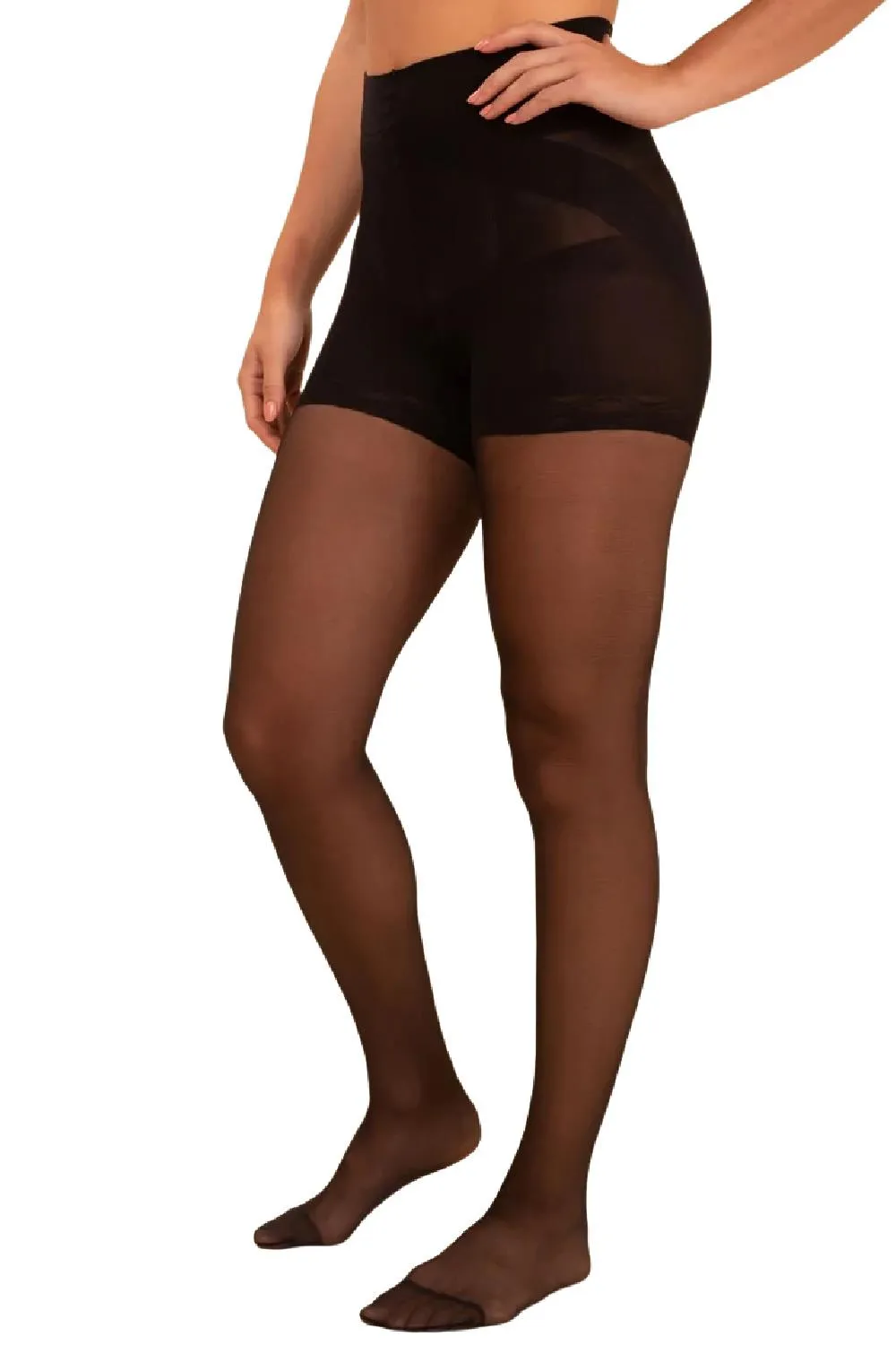 Threads Sheer Contour Tights, Black (SHRBLACK)