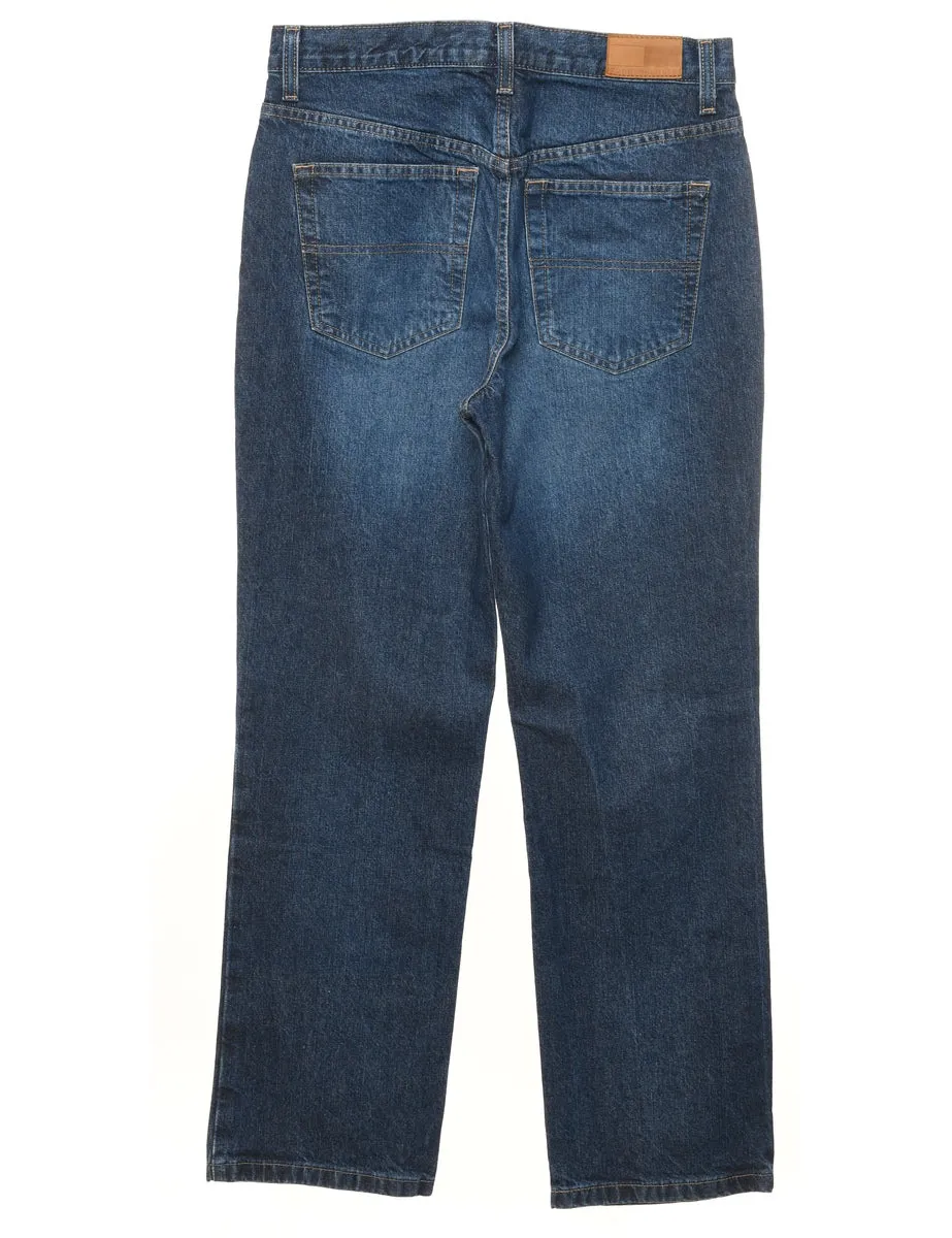Tommy Hilfiger High Wasit Dark Wash Tapered Jeans - W29 L29