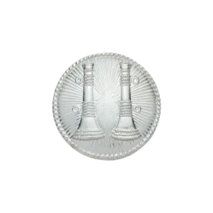 Two Parallel Bugles | Silver, Gold