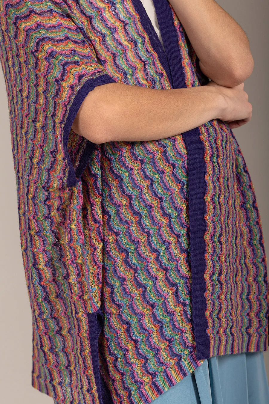 Uleg Poncho Baby Alpaca Color Spazio