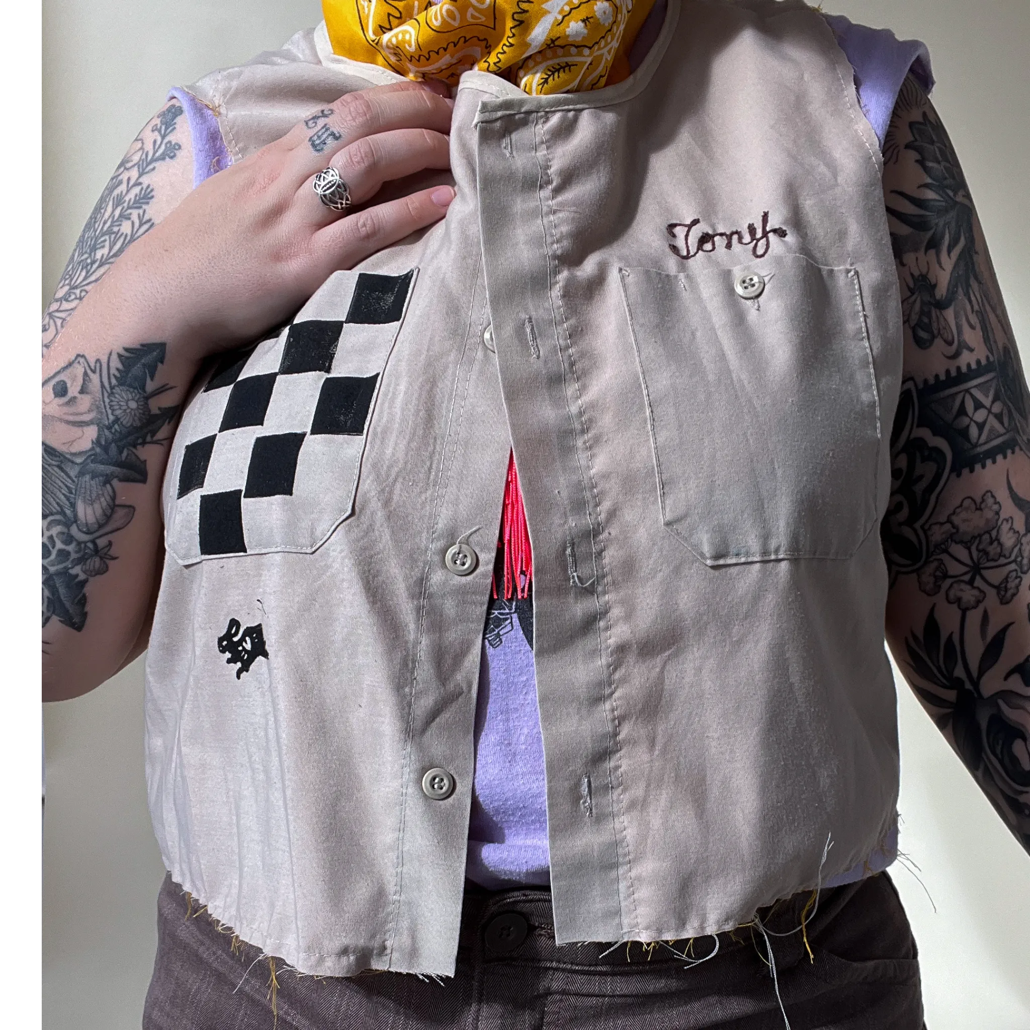 Upcycled Vest