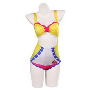 Valorant Killjoy Cosplay Costume Jumpsuit Swimsuit Halloween Carnival Party Suit Valorant original swimsuit Killjoy