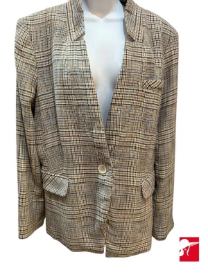 Veronica Beard Plaid Dickey Blazer size 14