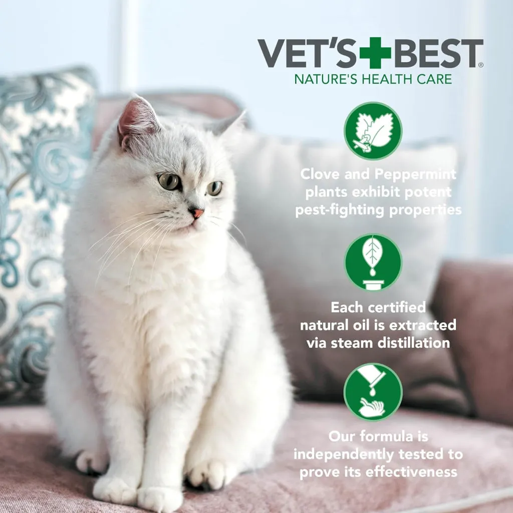 Vet's Best Flea   Tick Repellent Collar for Cats Plant Based Formula
