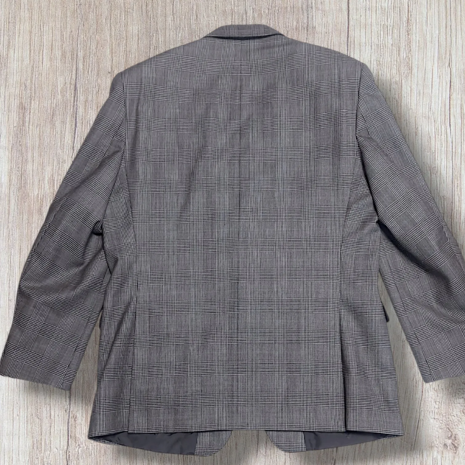 Vintage DAKS Jermyn Street Glen Check Two Piece Suit  48"