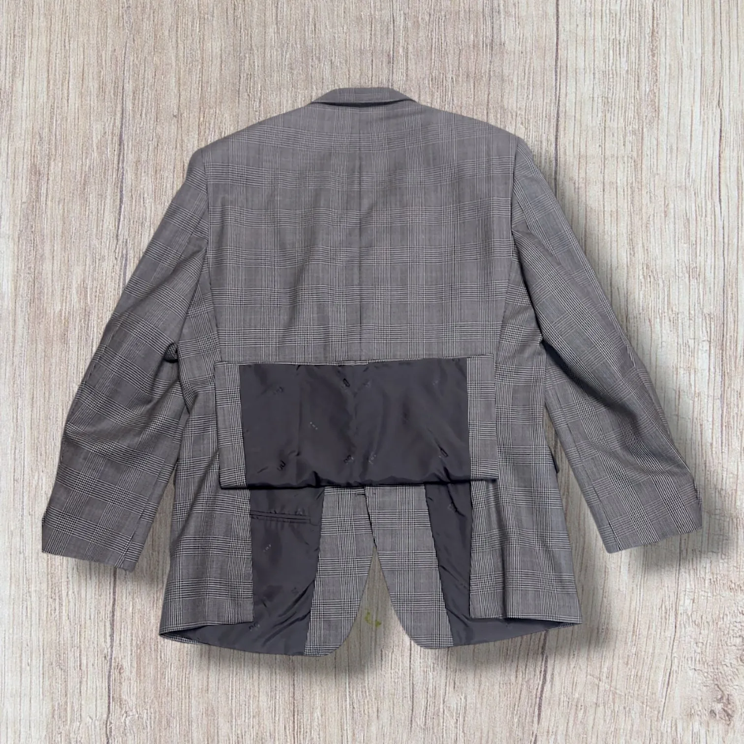 Vintage DAKS Jermyn Street Glen Check Two Piece Suit  48"
