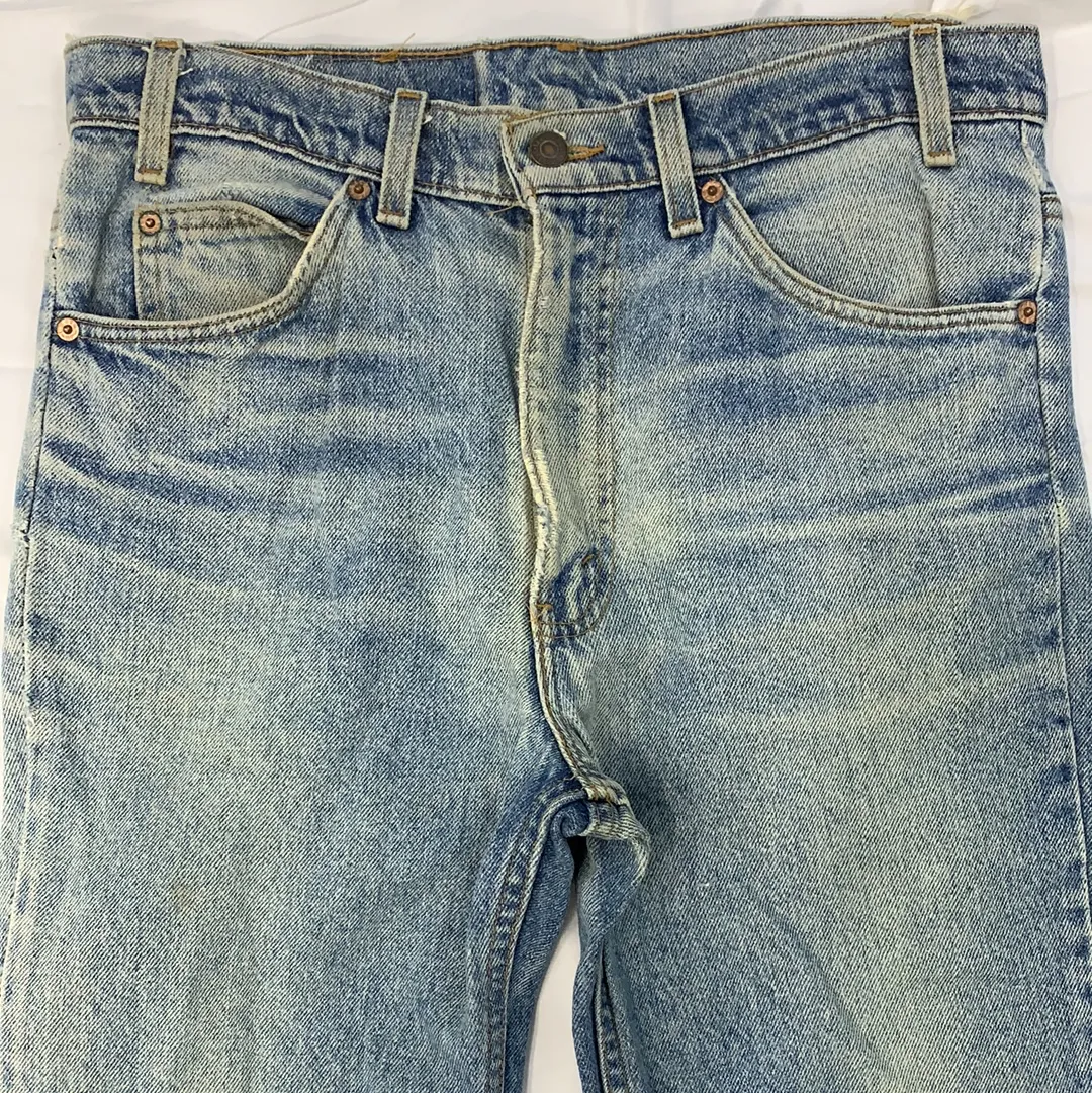 Vintage Levi’s 517 Denim Orange Tab Jeans - W33