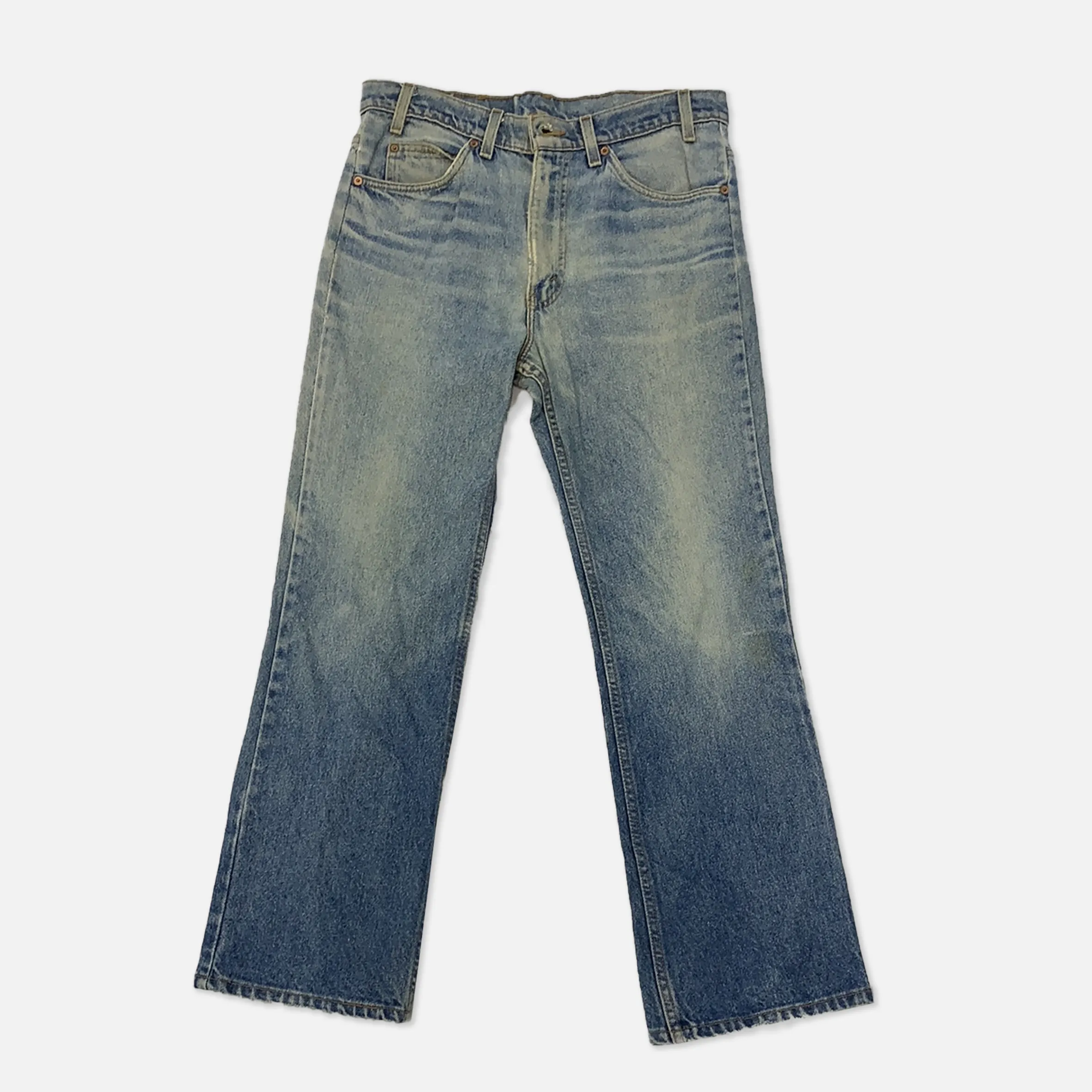 Vintage Levi’s 517 Denim Orange Tab Jeans - W33