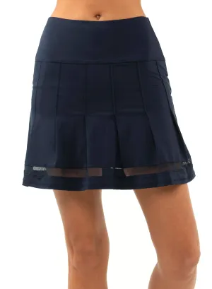Vintage Pleated Skort-long