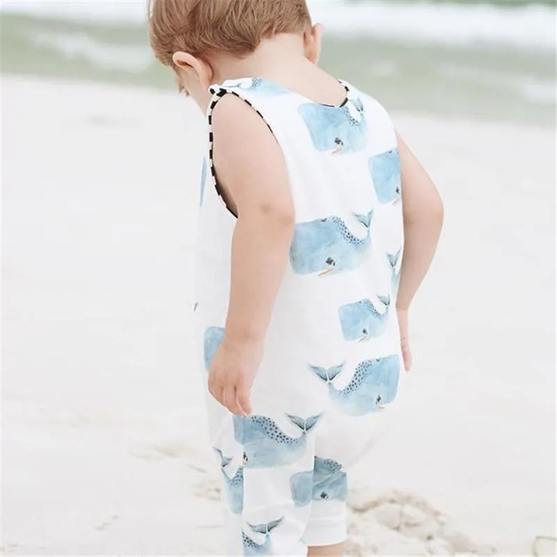 Whale Baby Jumpsuit