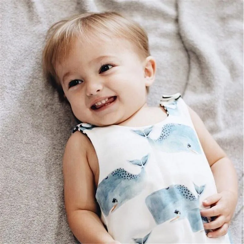 Whale Baby Jumpsuit