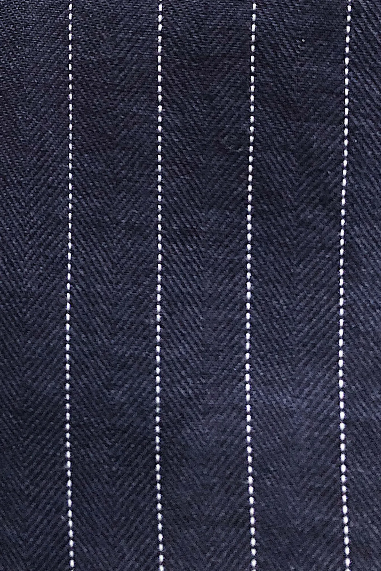 Wilde Linen Jumpsuit Navy Pinstripe