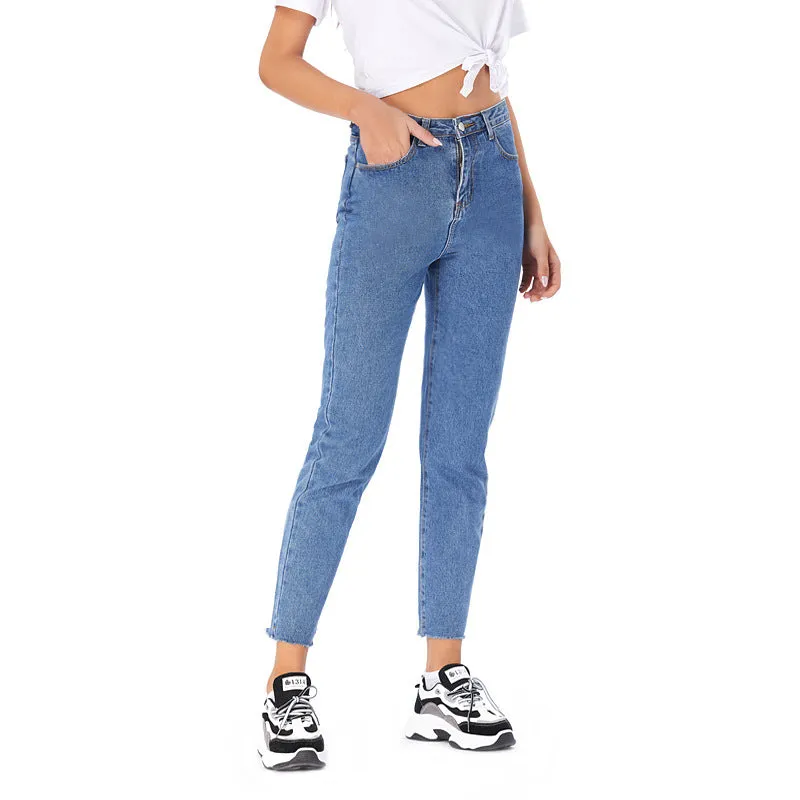 Women Jeans Casual Denim Pants Trousers Clothing Wholesale Vendor