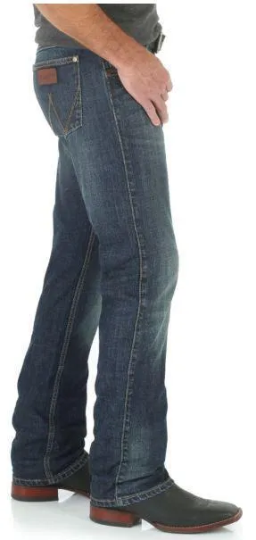 WRANGLER MENS RETRO SLIM FIT STRAIGHT LEG JEAN IN BOZEMAN WLT88BZ